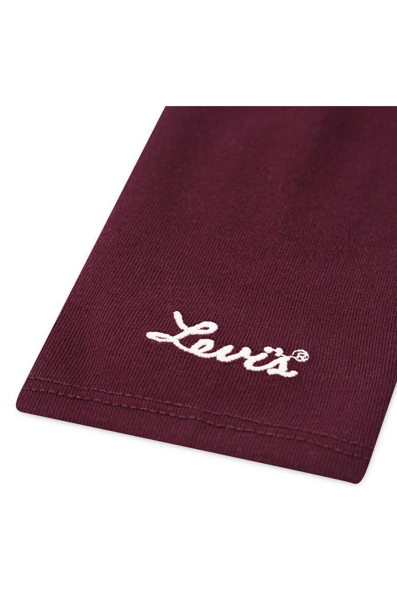 Levi's Western Denim Dress & Bodysuit Set, Alternate, color, Chocolate