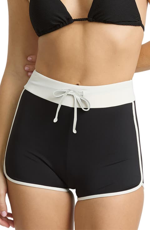 High Tide Drawstring Swim Shorts