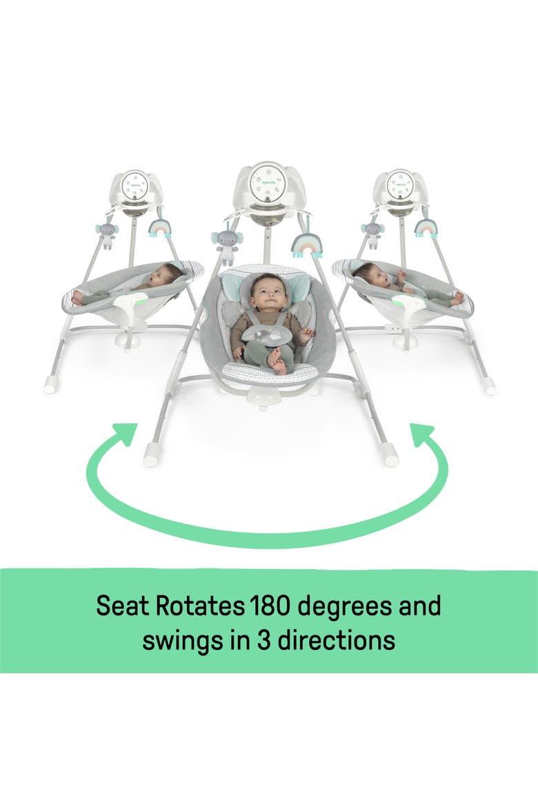 InLighten Soothing Swing, Alternate, color, Grey