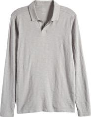 Treasure & Bond Johnny Collar Cotton Polo