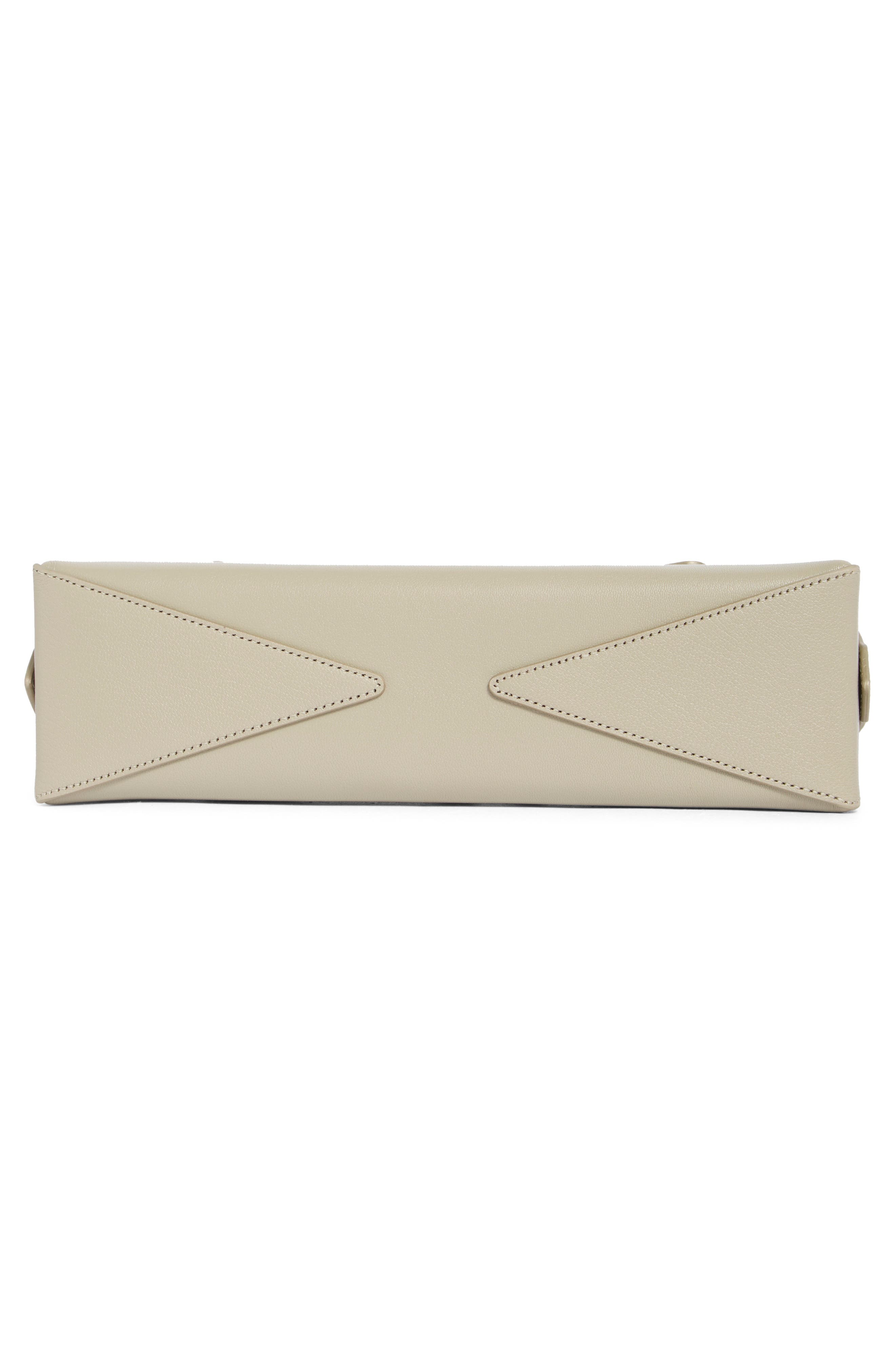 Alaïa Le Teckel Small Shoulder Bag, Alternate, color, Beige Grise