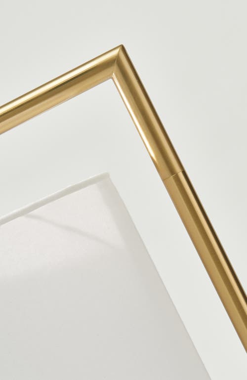 Brightech Montage Modern 60' Led Smart Home Compatible Floor Lamp In Antique Brass