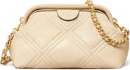 Tory Burch Fleming Small Frame Leather Crossbody Bag