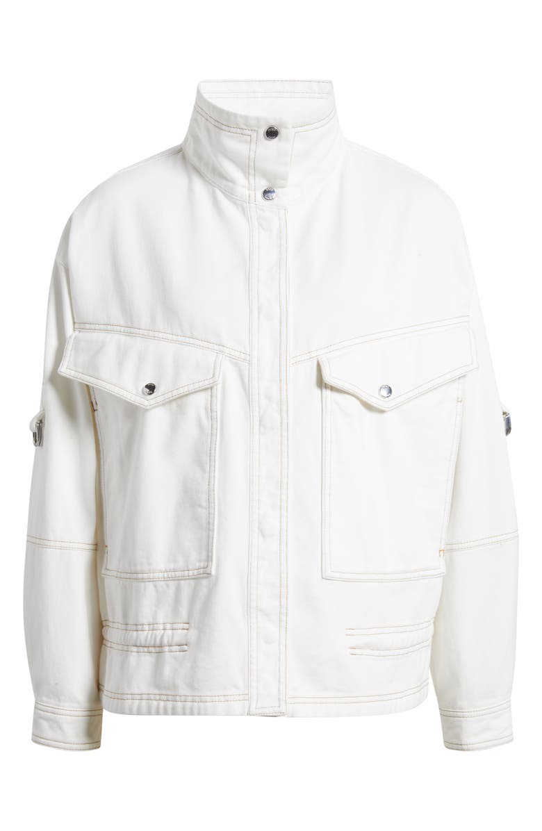 BOSS Orange Jarline Jacket, Alternate, color, Soft Cream