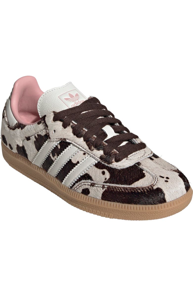 adidas Samba OG Genuine Calf Hair Sneaker, Main, color,