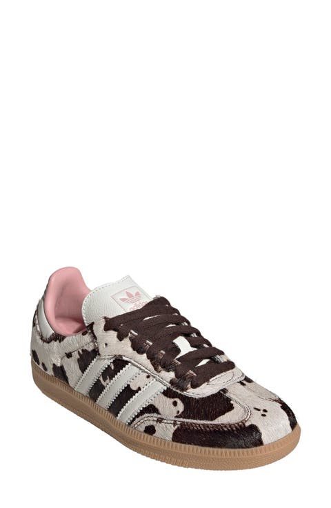 Samba OG Genuine Calf Hair Sneaker (Women)