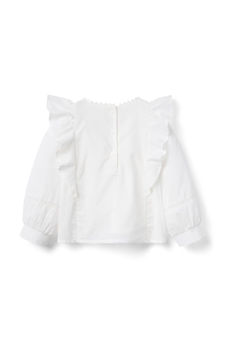 Janie and Jack Ruffle Pintuck Top, Alternate, color, 