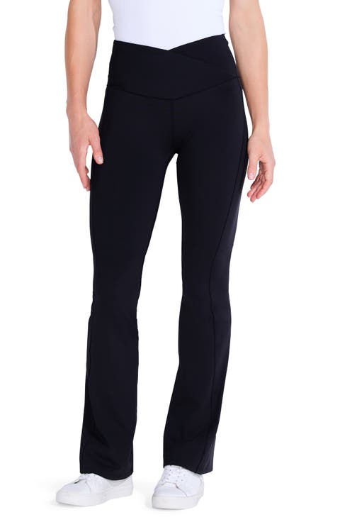 Active Foldover Waist Flare Leggings