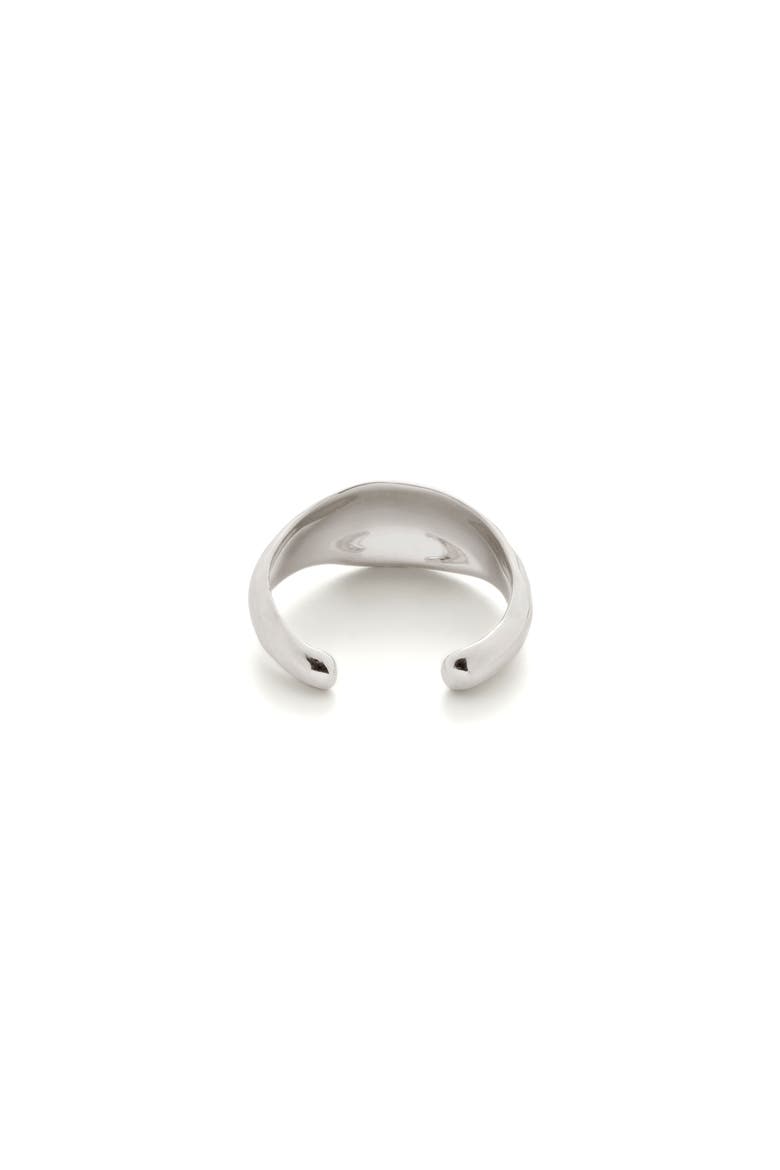 Gaia Ear Cuff, Alternate, color, STERLING SILVER