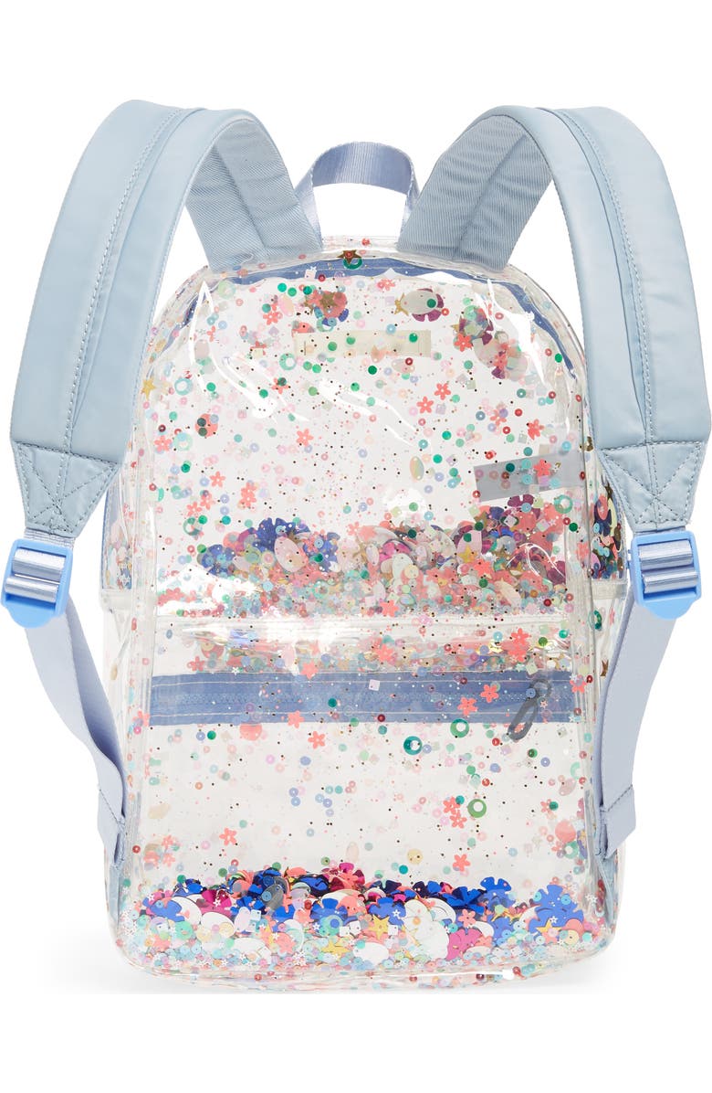 crewcuts by J.Crew crewcuts by J. Crew Clear Sequin Backpack, Alternate, color,