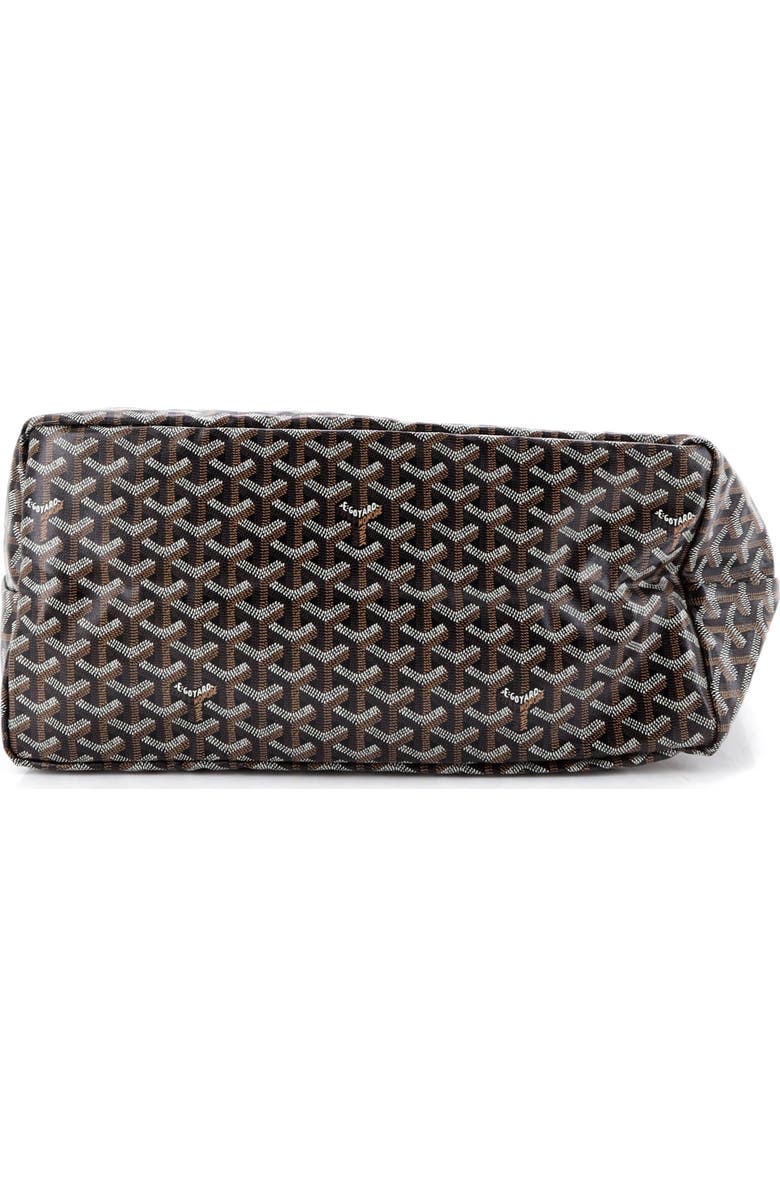 Pre-Owned Goyard Saint Louis Tote Coated Canvas GM, Alternate, color, Black