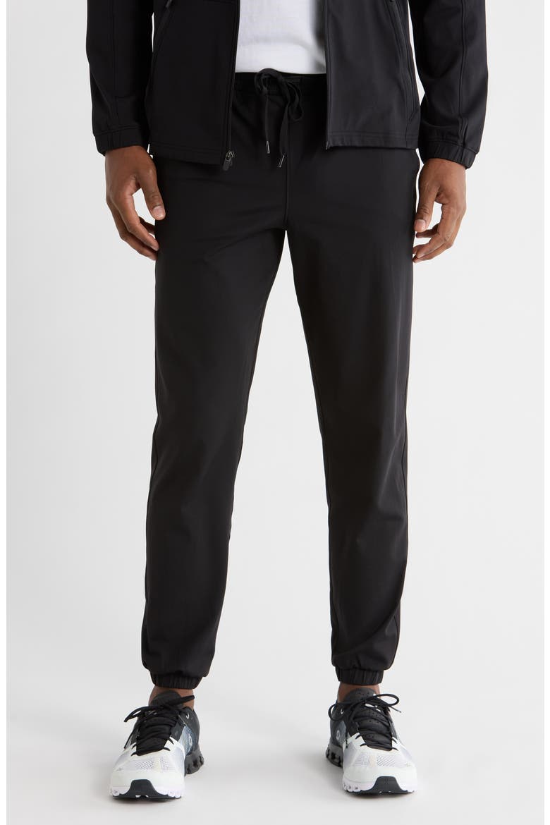 Warp Fleece Sonic Pants, Main, color, BLACK