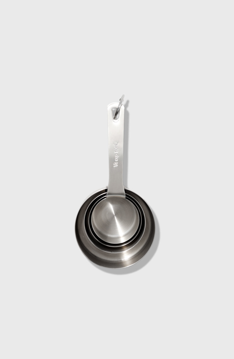 PUBLIC GOODS Measuring Cups Set, Main, color, Stainless Steel
