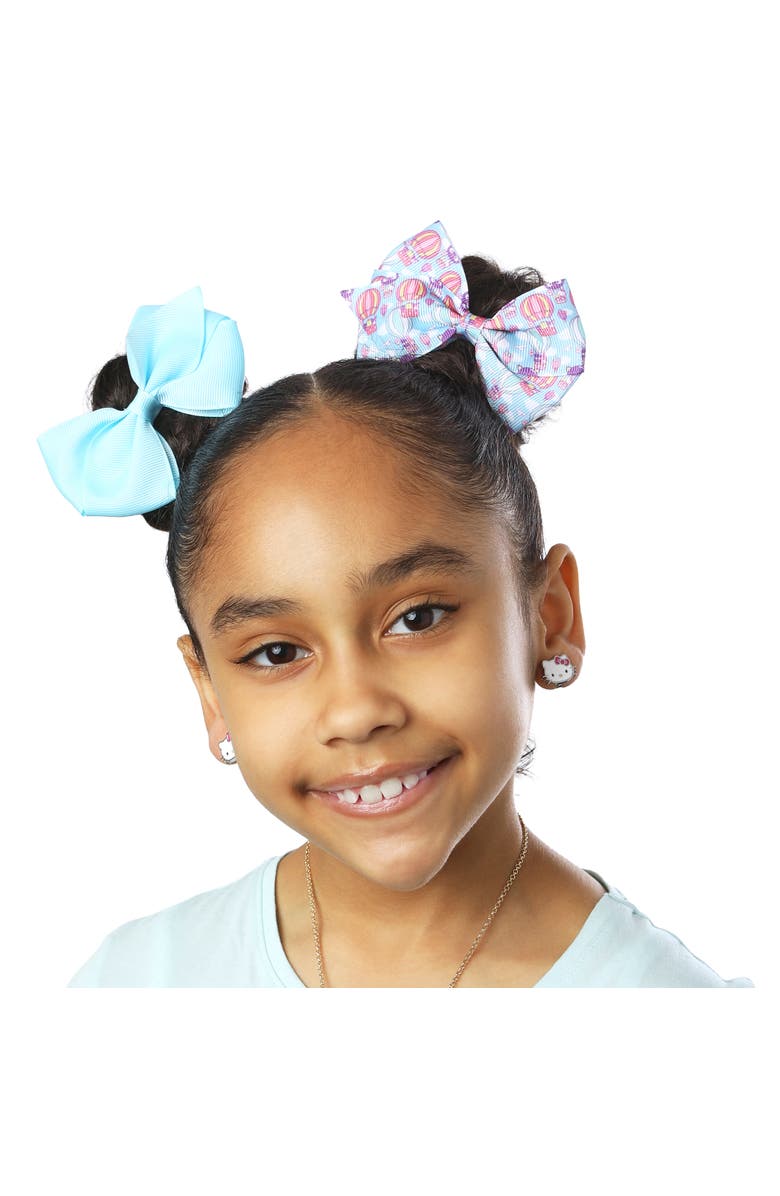 Hello Kitty Bows for Hair 7-Piece Set Sanrio Hair Accessories, Alternate, color, Multicolored