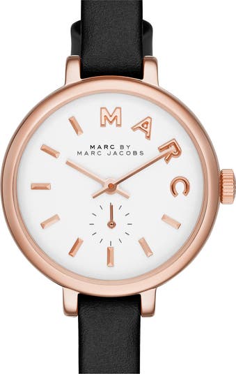 Marc Jacobs Sally White Leather Strap Watch Marc Jacobs Sally MJ1421 Watch | Shade Station main image 3