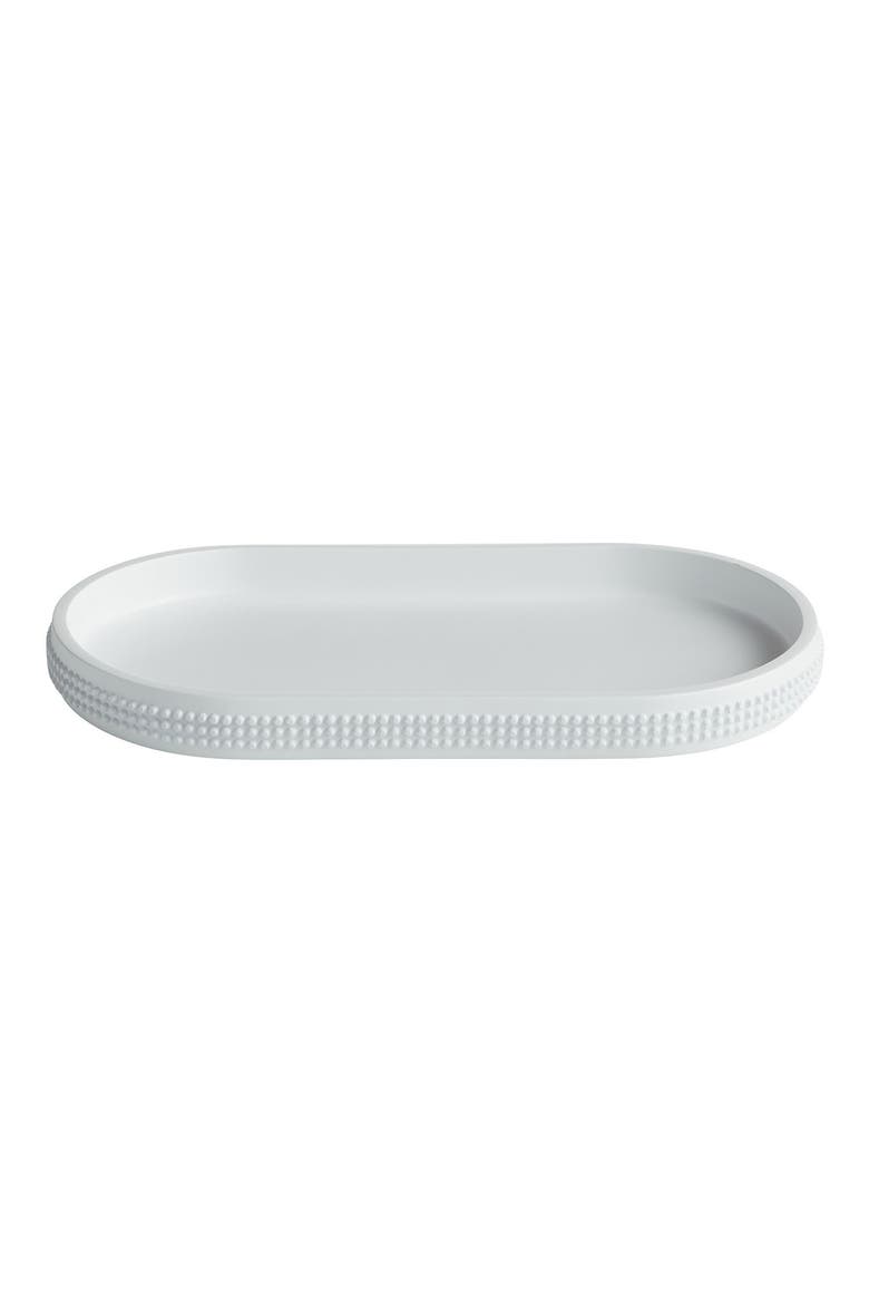 Milano Amenity Tray, Main, color, WHITE