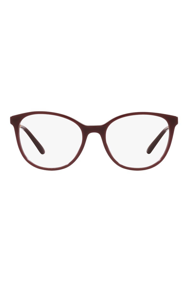 52mm Butterfly Optical Glasses, Main, color, BORDEAUX / DEMO LENS