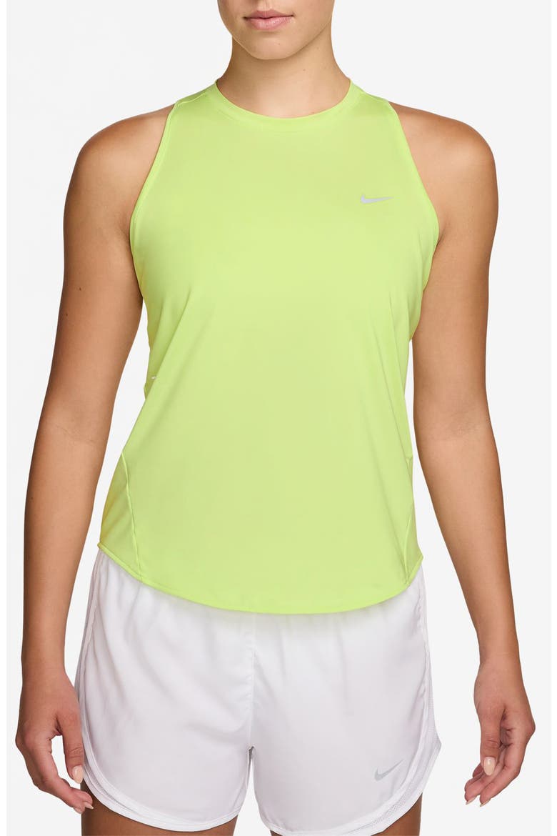 Swift Dri-FIT Running Tank Top, Main, color, LIGHT LEMON TWIST