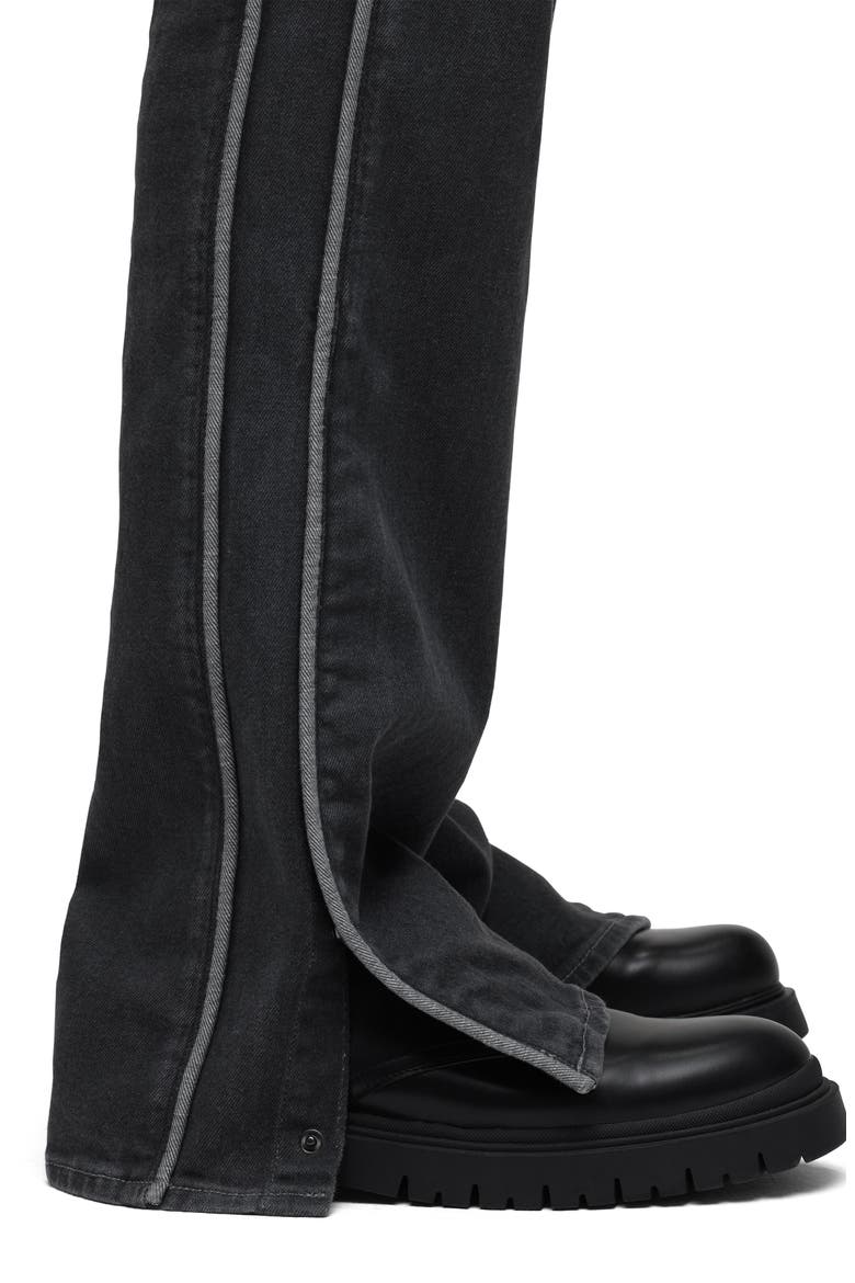 Walker Track Flared Jeans, Alternate, color, CLINTON