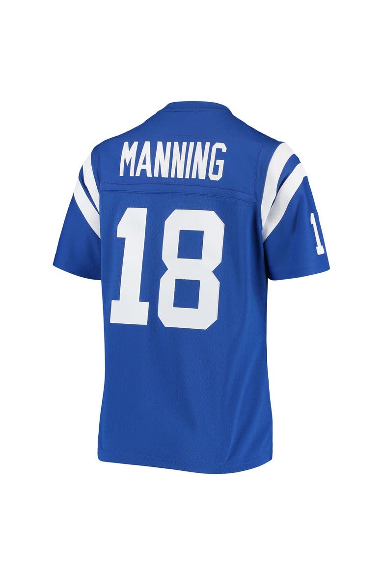 Women's Mitchell & Ness Peyton Manning Royal Indianapolis Colts 1998 Legacy Replica Jersey, Alternate, color, Royal