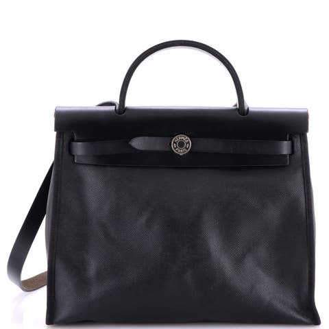 Herbag Zip Berline Vache Canvas and Leather 31