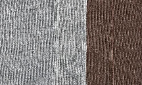 K. Bell Socks K Bell Socks Assorted 2-pack Comfort Top Knee High Socks In Gray