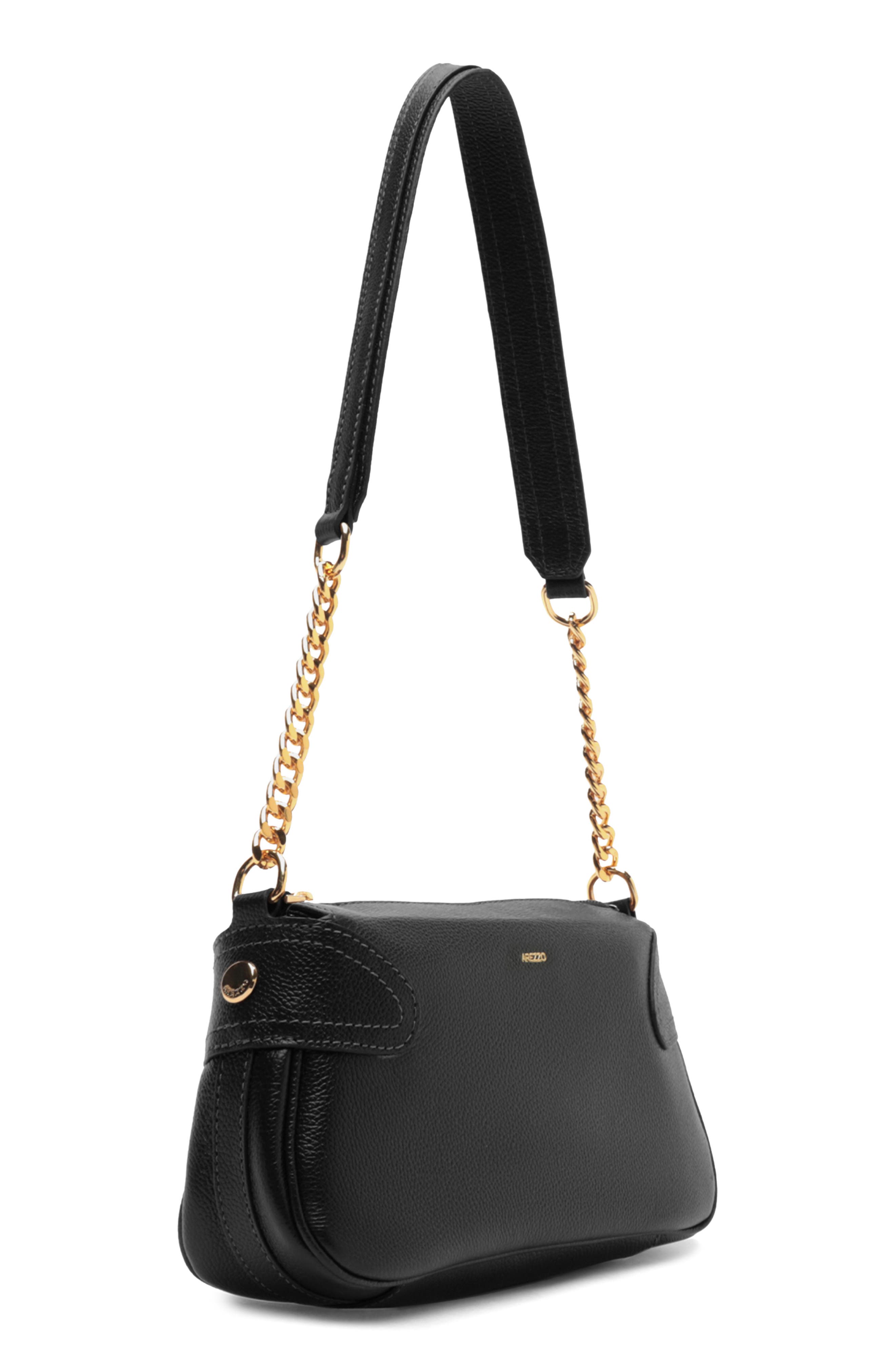 Arezzo Small Elena Leather Crossbody Bag, Alternate, color, 