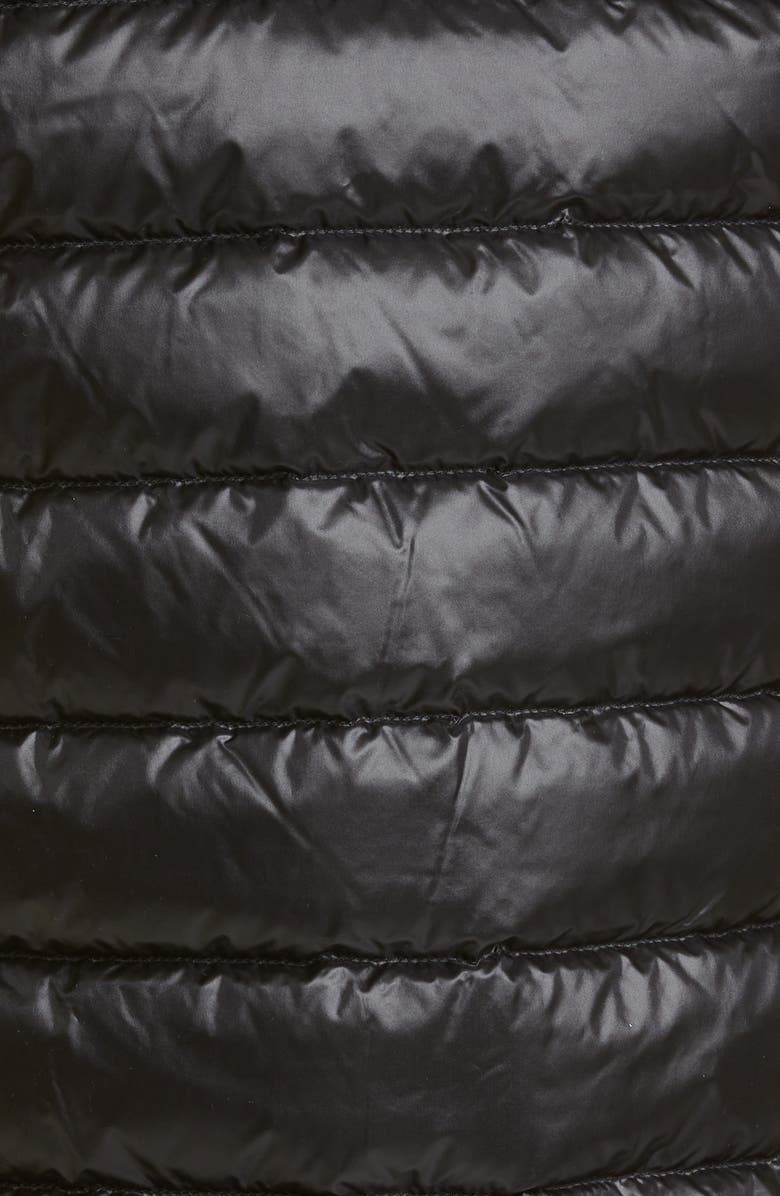 Moncler Women's Belted Knit & Down Cardigan, Alternate, color, 