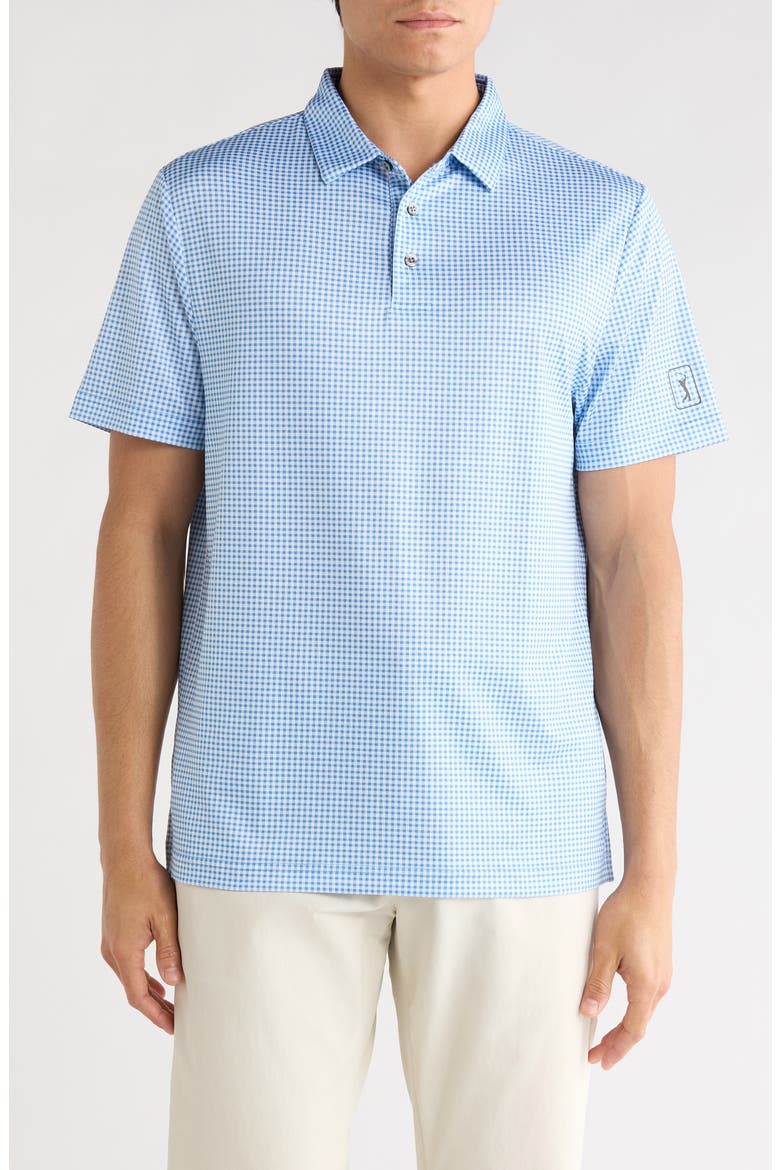 Short Sleeve Printed Polo, Main, color, TOP O THE MORNING