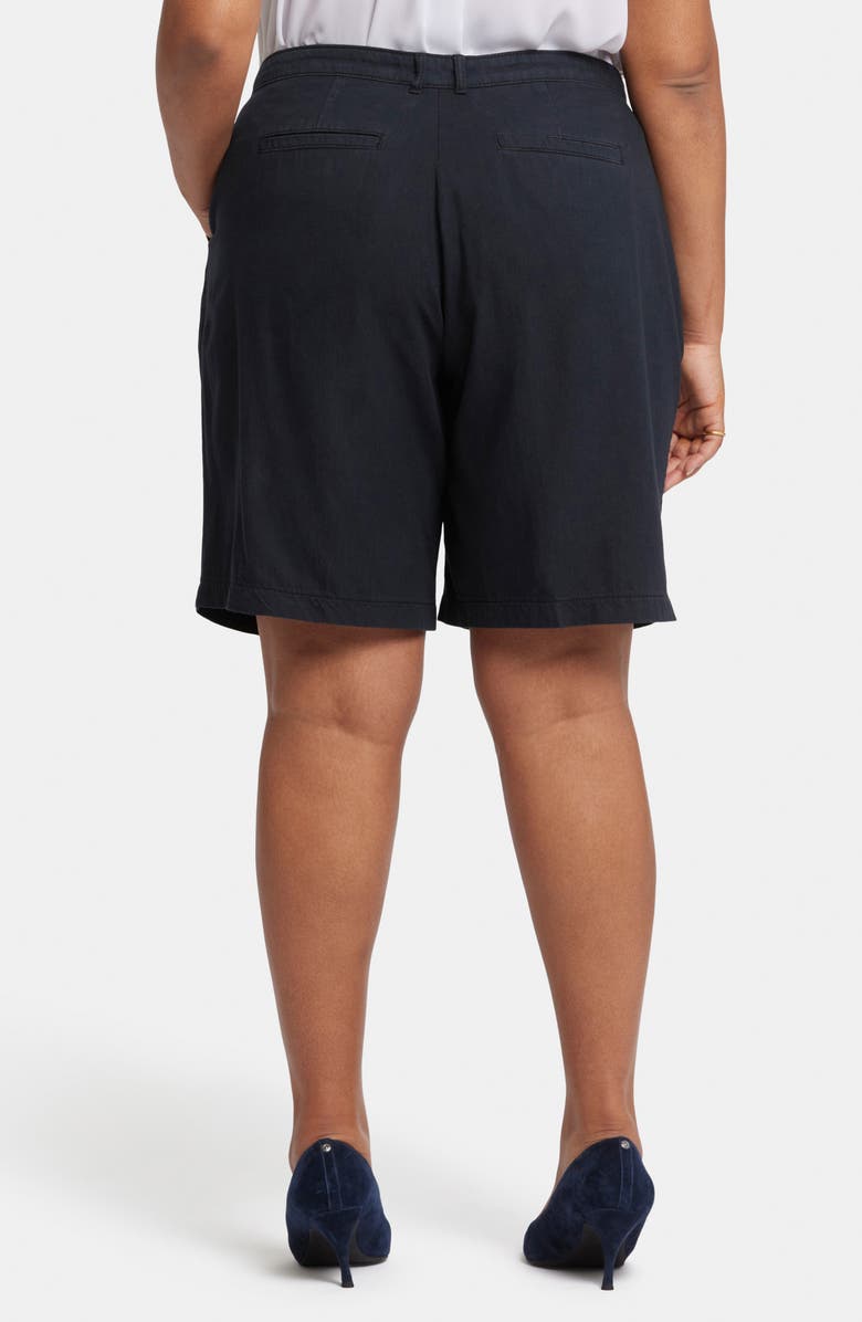 NYDJ Relaxed High Waist Denim Bermuda Shorts, Alternate, color, 