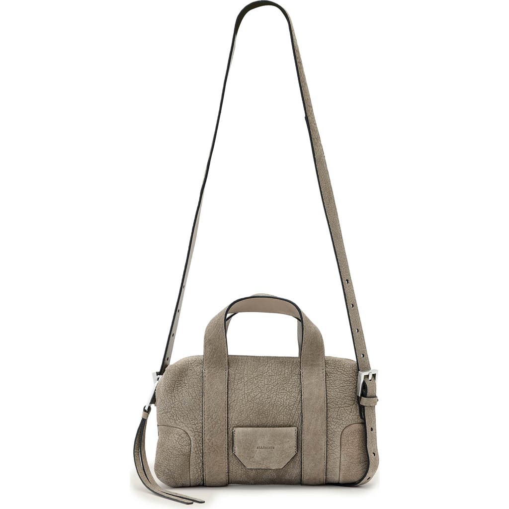 AllSaints Ares Compact Crossbody Bag in Pebble Grey at Nordstrom
