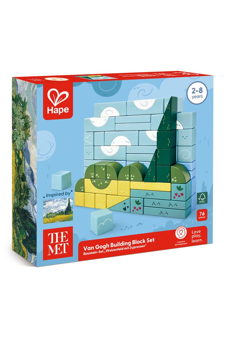 Van Gogh Building Set, Alternate, color, MULTIPLECOLOR