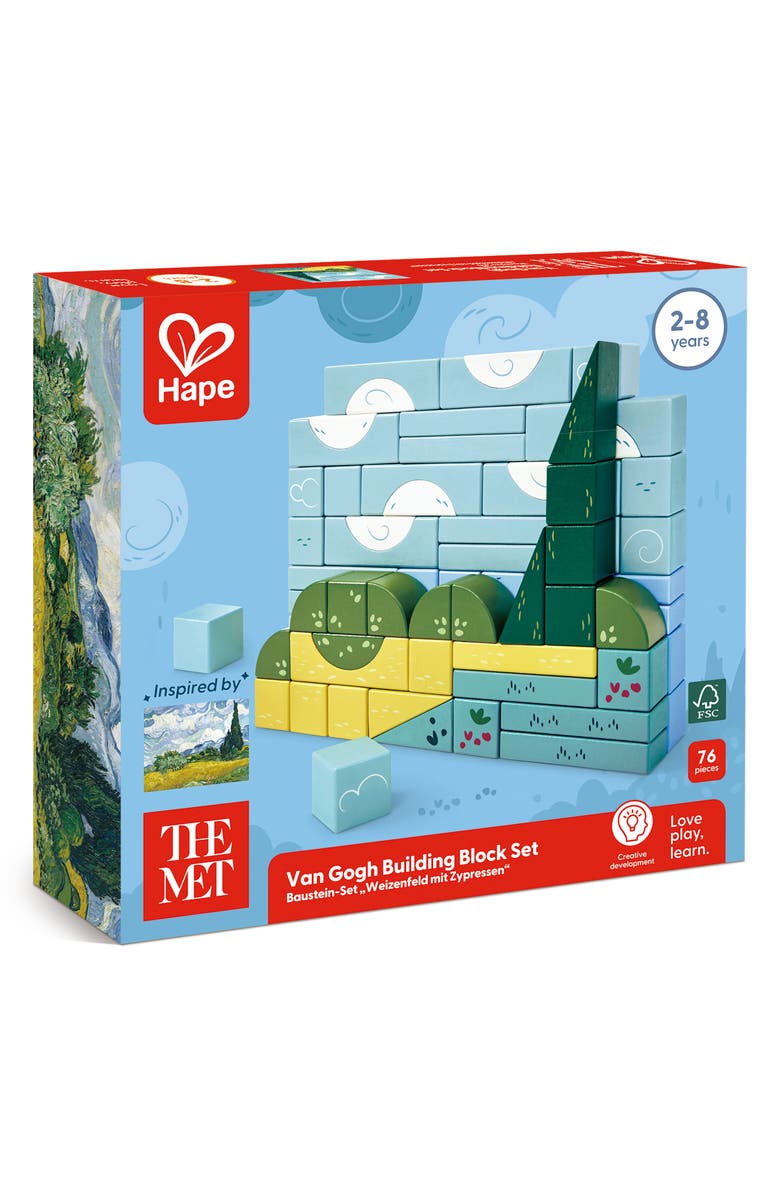 Hape Van Gogh Building Set, Alternate, color,