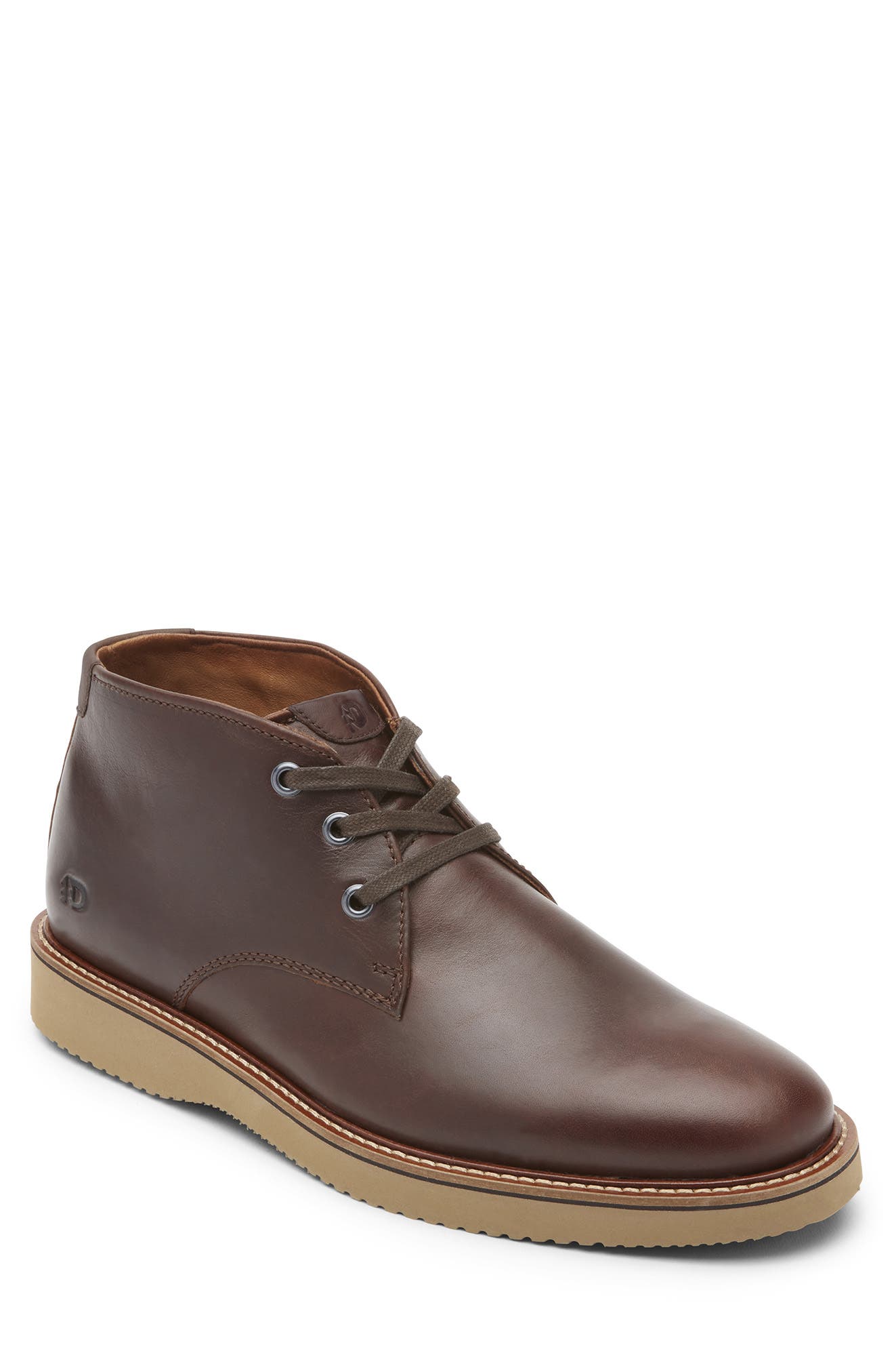 Dunham Clyde Leather Chukka Boot, Main, color, 