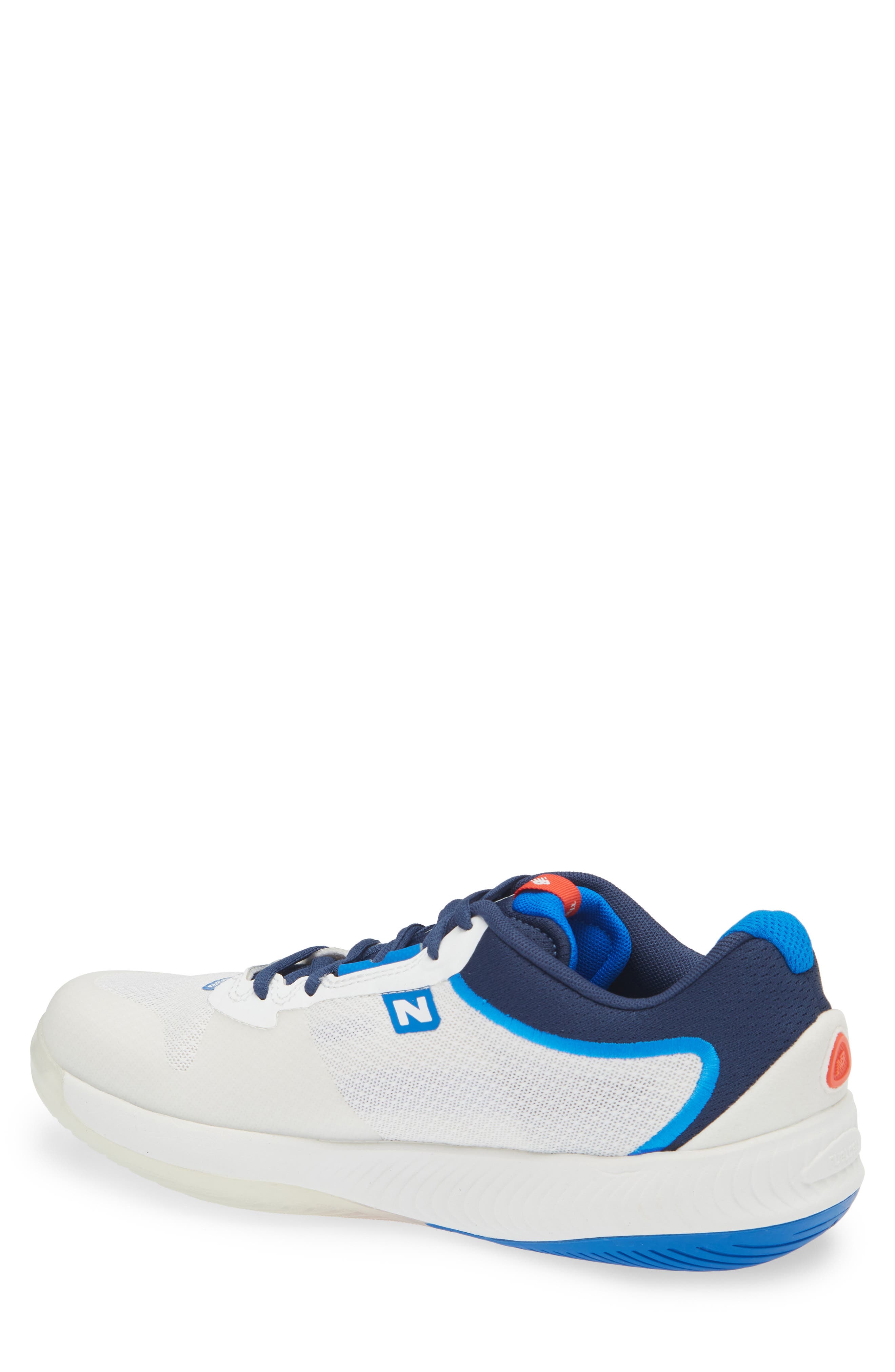 New Balance 996 Tennis Sneaker - Multiple Widths Available, Alternate, color, White/ Navy