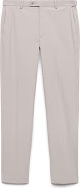 MANGO Zurich Thermolite® Slim Fit Suit Pants
