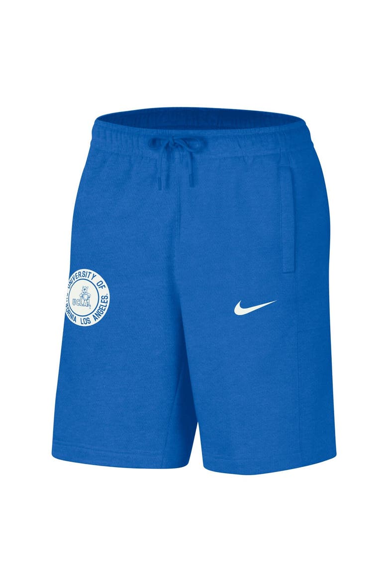 Men's Nike Blue UCLA Bruins Logo Shorts, Alternate, color, Blue