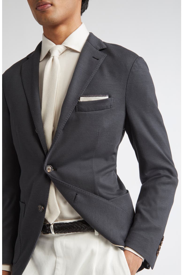 Single Breasted Wool Sport Coat, Alternate, color, 22 CARBON