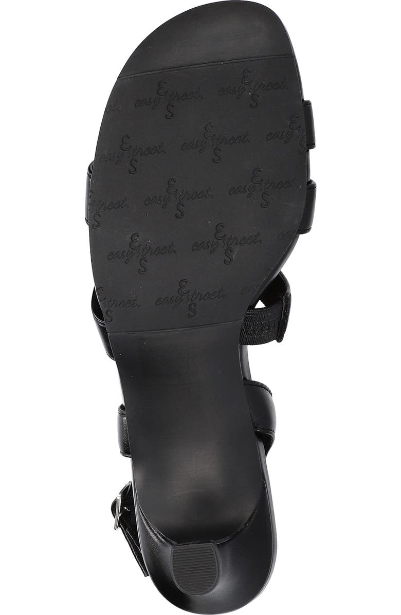 EASY STREET Como Strappy Sandal, Alternate, color, Black