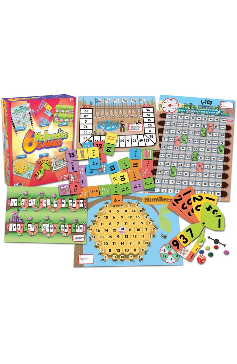 Junior Learning Different Mathematics Games, Alternate, color, Multicolored