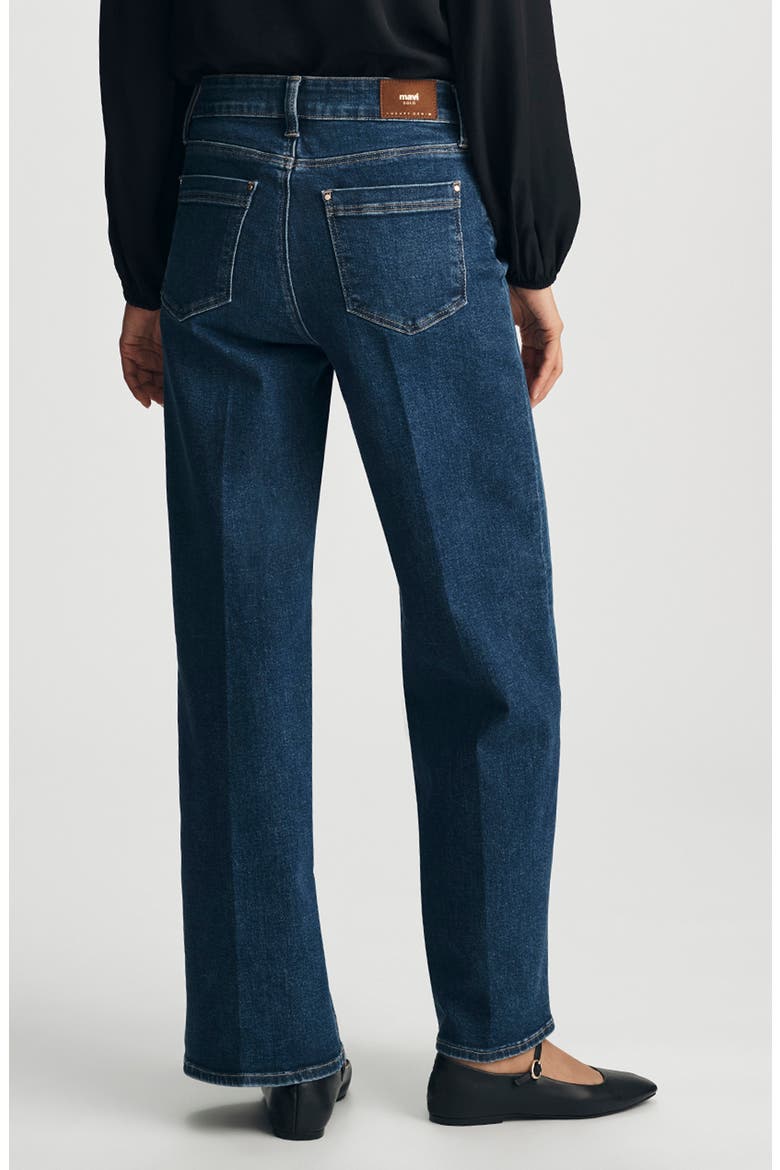 Paloma Wide Leg Jeans, Alternate, color, DARK BRUSHED GOLD PR