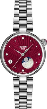 Tissot Bellissima Desir Moonphase Two-Tone Bracelet Watch, 36mm