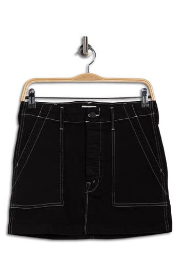 Mother The Private Miniskirt In Black