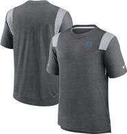 Nike Men's Nike Heather Charcoal Indianapolis Colts Sideline Tonal Logo Performance Player T-Shirt