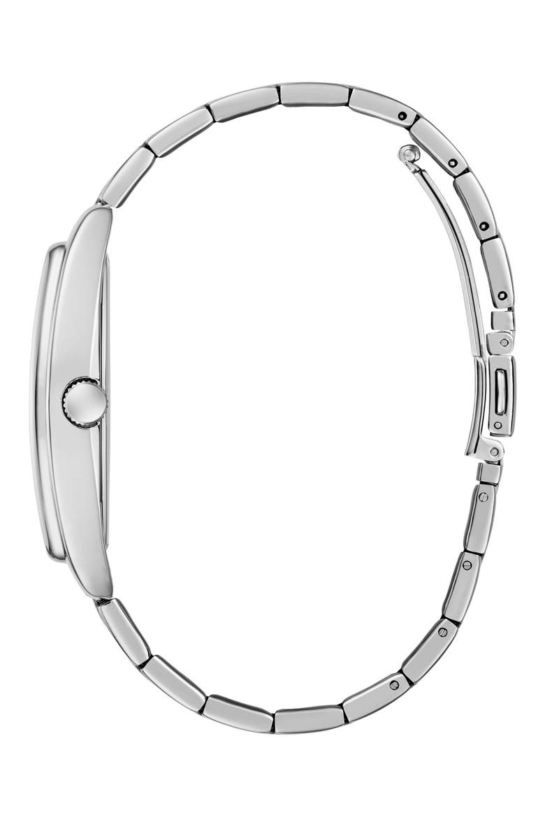 Multifunction Tonneau Bracelet Watch, 38mm, Alternate, color, SILVER TONE