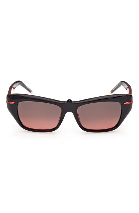 52mm Cat Eye Sunglasses