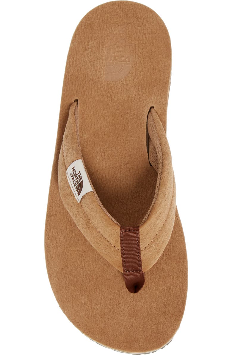 The North Face Base Camp Leather Flip Flop, Alternate, color,