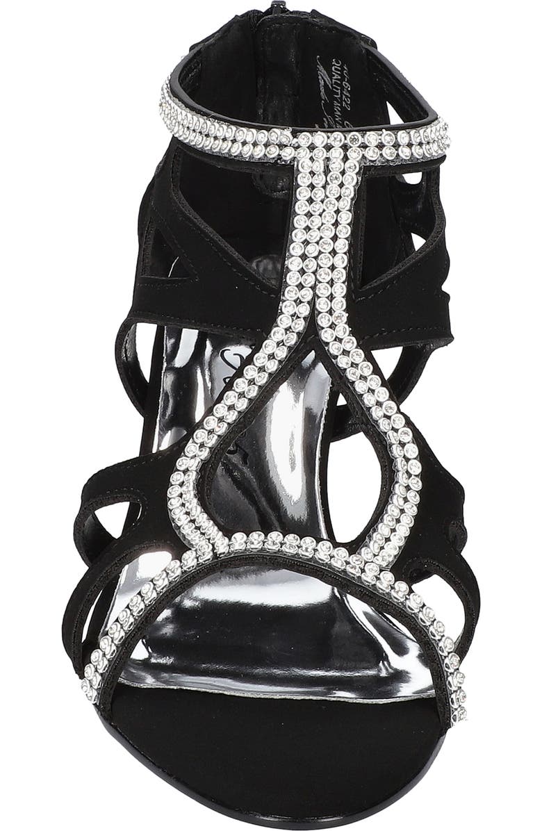 EASY STREET Flattery Cage Pump - Multiple Widths Available, Alternate, color, Black Suede