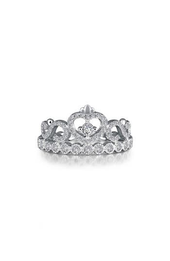 Lafonn Crown Ring In White