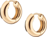 Aurate New York Chunky Hinged Hoop Earrings